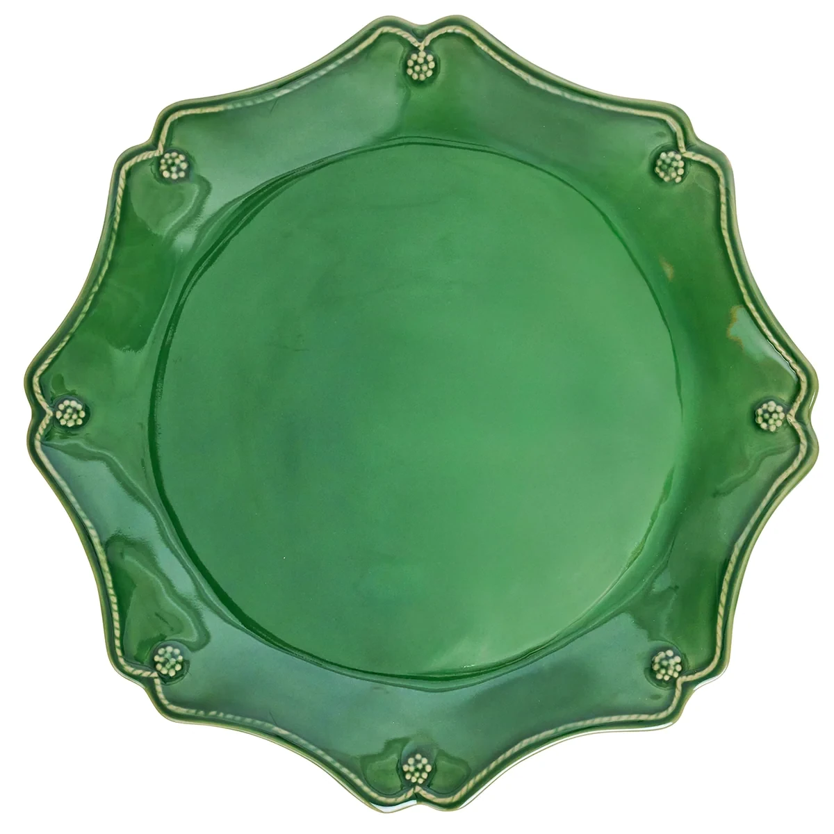 Juliska Berry & Thread Scalloped Charger/Platter - Basil