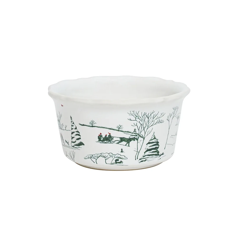 Juliska Country Estate Winter Frolic Ramekin - Evergreen