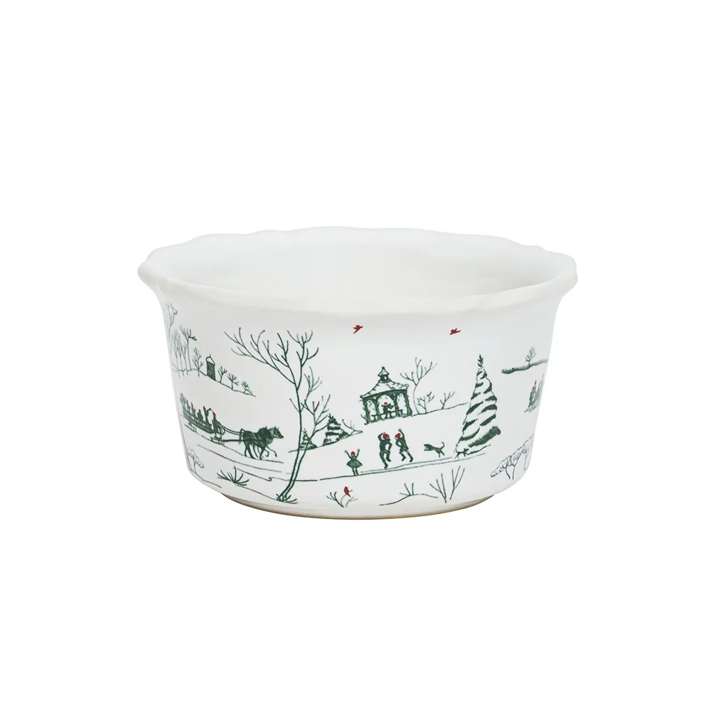 Juliska Country Estate Winter Frolic Ramekin - Evergreen