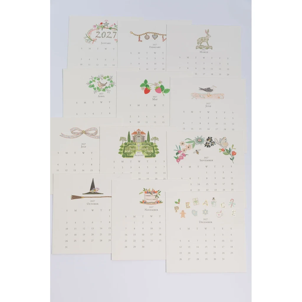 Karen Adams Designs 2027 Classic Calendar Refill