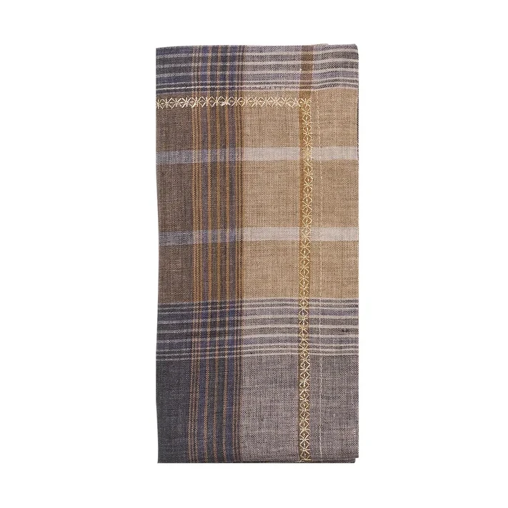 Kim Seybert Henley Napkin - Brown & Multi