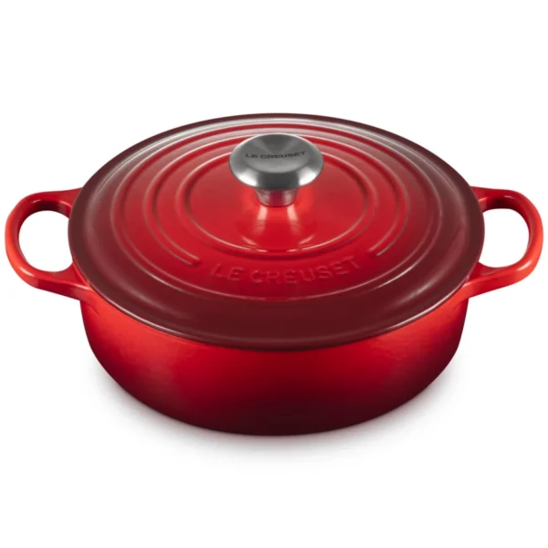 Le Creuset Signature Round Wide Oven - Cerise