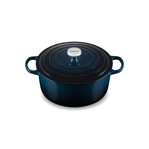 Le Creuset Signature Round Dutch Oven - Nuit, 7.25 qt.
