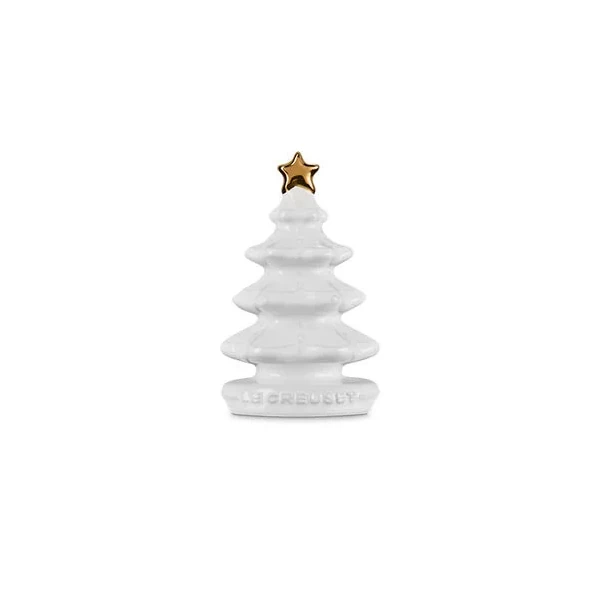 Le Creuset Christmas Tree Pie Vent - White