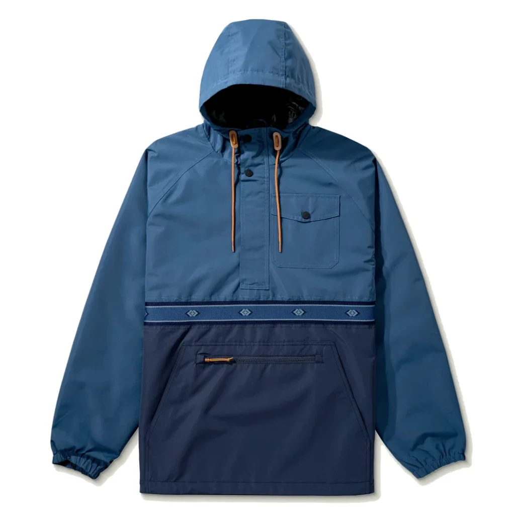 Marsh Wear Portside Anorak Jacket - Dark Denim