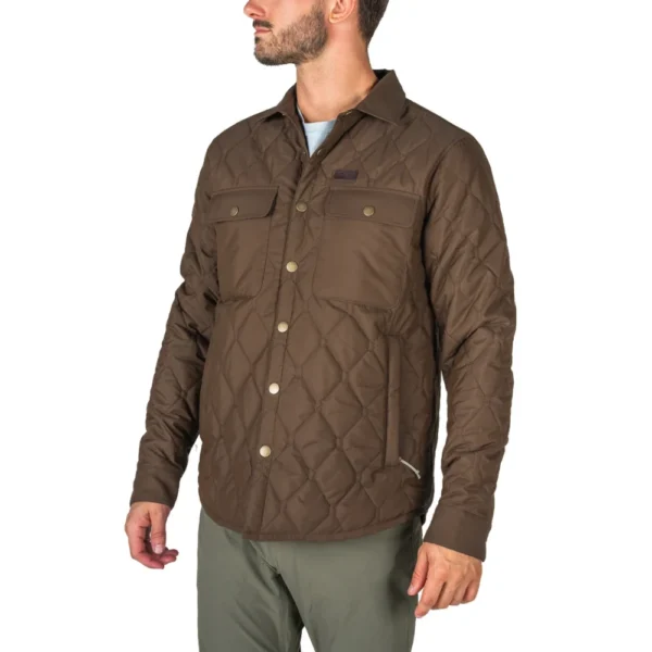 Marsh Wear Saluda Puff Shacket - Desert Palm