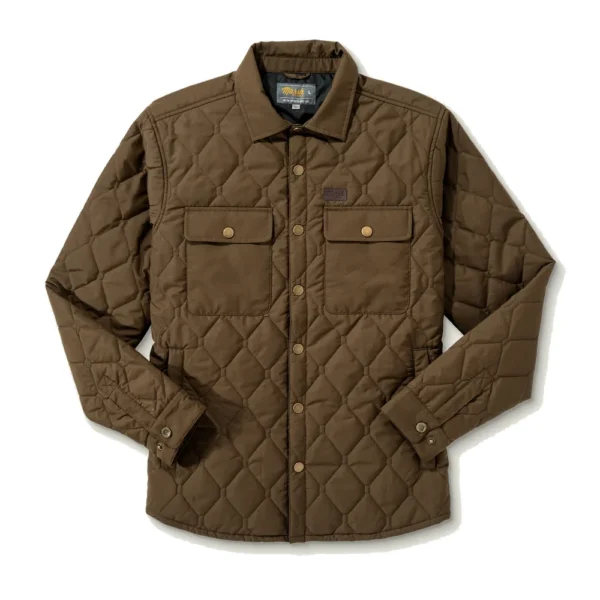 Marsh Wear Saluda Puff Shacket - Desert Palm
