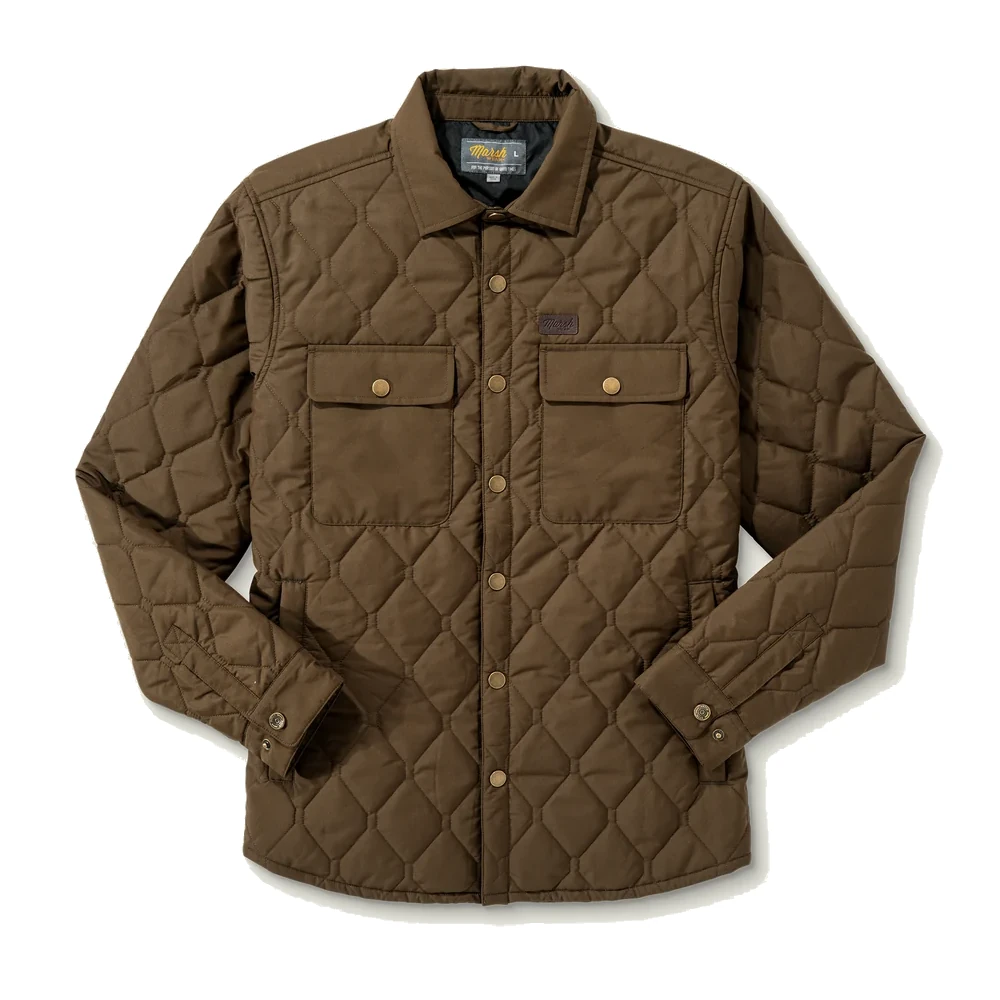 Marsh Wear Saluda Puff Shacket - Desert Palm Marsh Wear Saluda Puff Shacket - Desert Palm