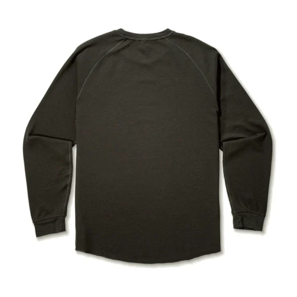 Marsh Wear Surfside Long-Sleeve Waffle Shirt - Raven