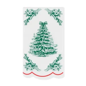 Meri Meri Toile De Jouy Christmas Guest Paper Towels - 16 Pack
