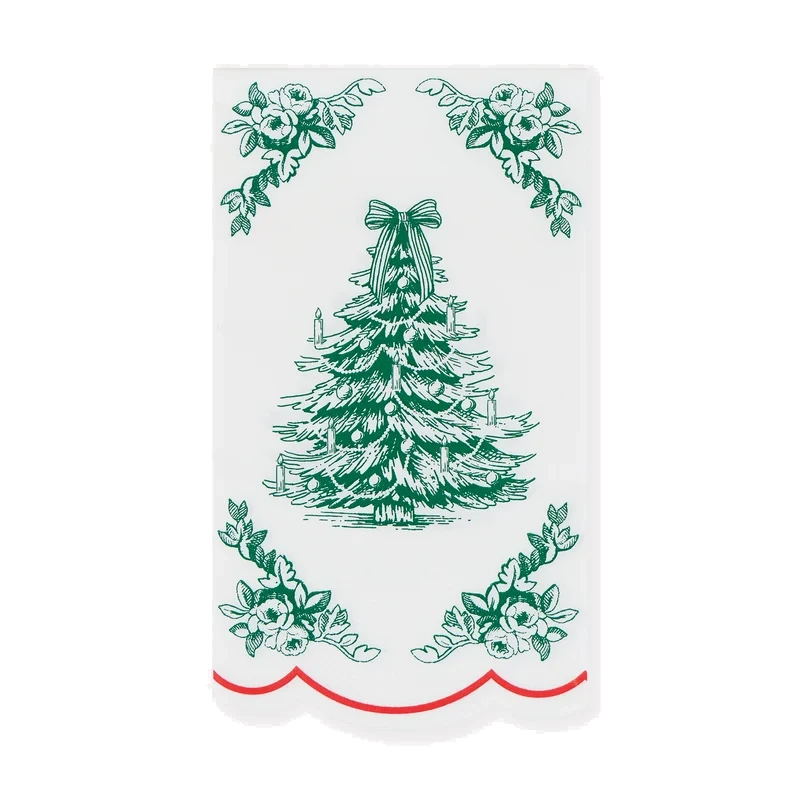 Meri Meri Toile De Jouy Christmas Guest Paper Towels - 16 Pack Meri Meri Toile De Jouy Christmas Guest Paper Towels - 16 Pack