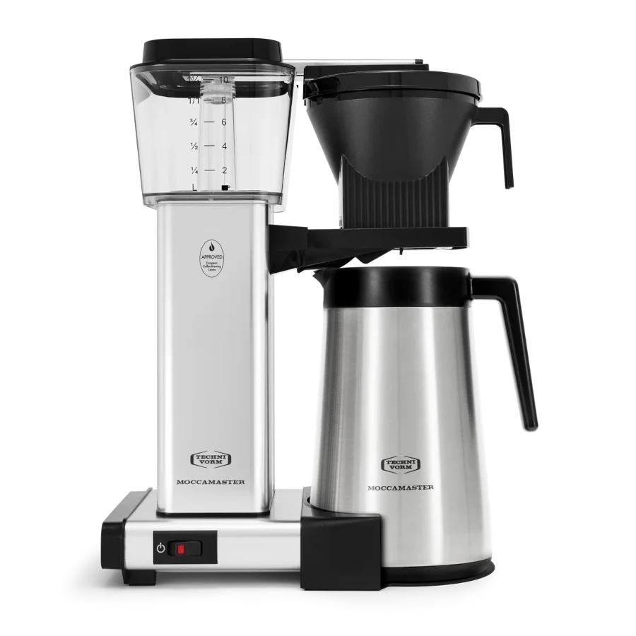 Moccamaster KBGT Thermal Coffee Maker - Polished Silver