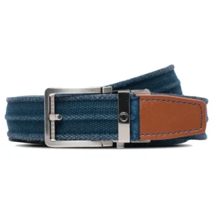 Nexbelt Balboa Harbor Washed Canvas Ratchet Belt - Navy