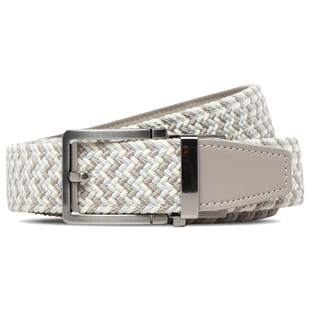 Nexbelt Braided Tri-Color Tan Golf Ratchet Belt