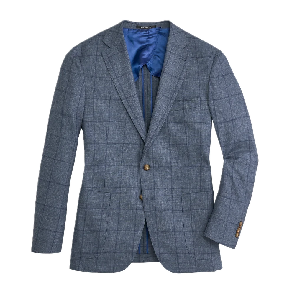 Onward Reserve Barberis Captains Windowpane Sport Coat - Captain's Blue Onward Reserve Barberis Captains Windowpane Sport Coat - Captain's Blue