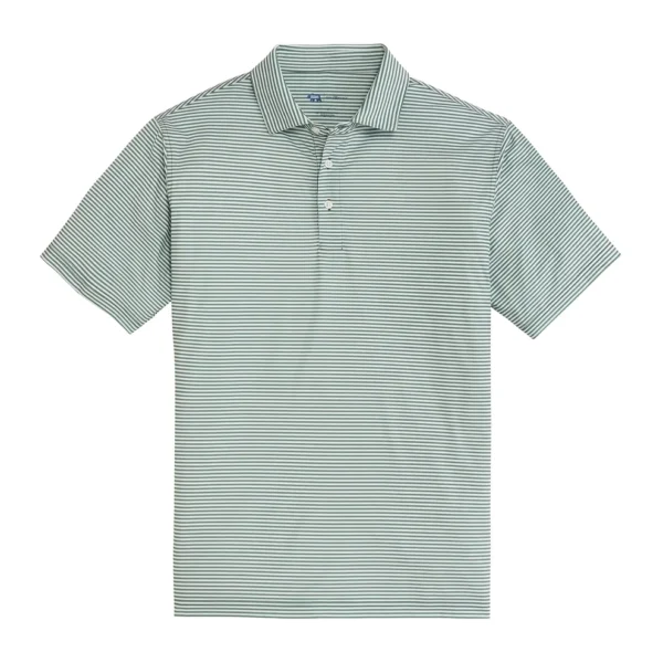 Onward Reserve Echo Stripe Performance Polo - Ivy