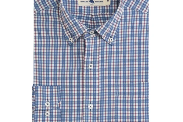 Onward Reserve Elliott Classic Fit Performance Shirt - Blue Horizon