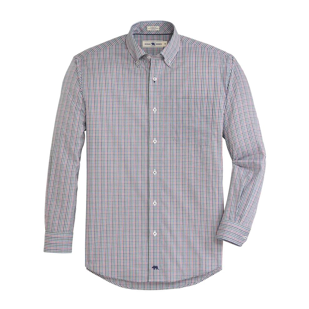 Onward Reserve Huger Classic Fit Quad Shirt - Sea Spray