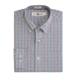Onward Reserve Huger Classic Fit Quad Shirt - Sea Spray