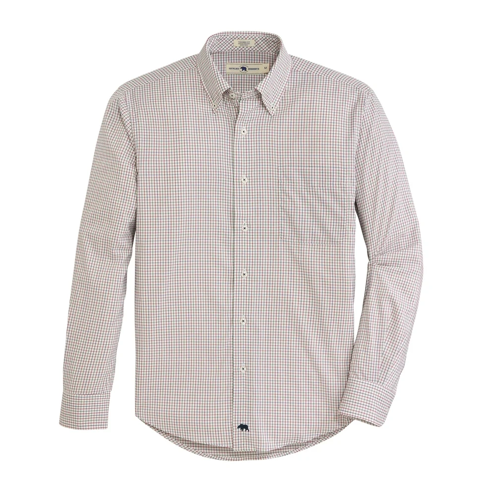 Onward Reserve King Tailored Fit Performance Shirt - Brick Red