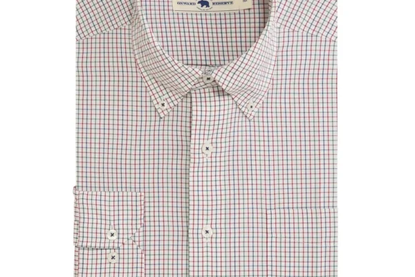 Onward Reserve King Tailored Fit Performance Shirt - Brick Red