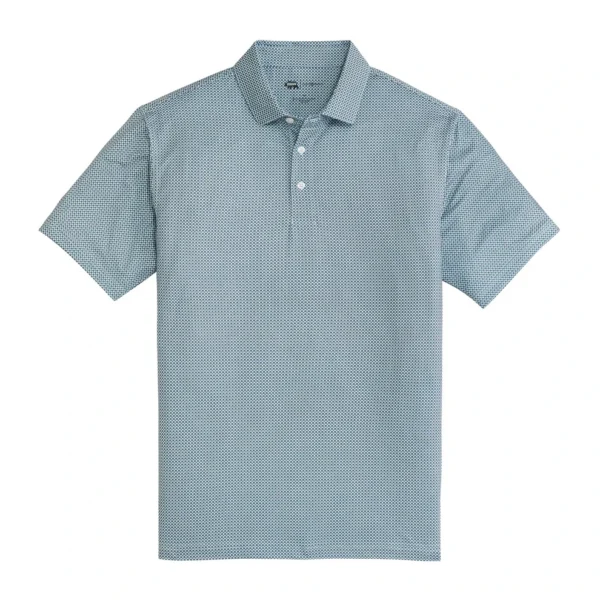 Onward Reserve League Printed Performance Polo - Ensign Blue