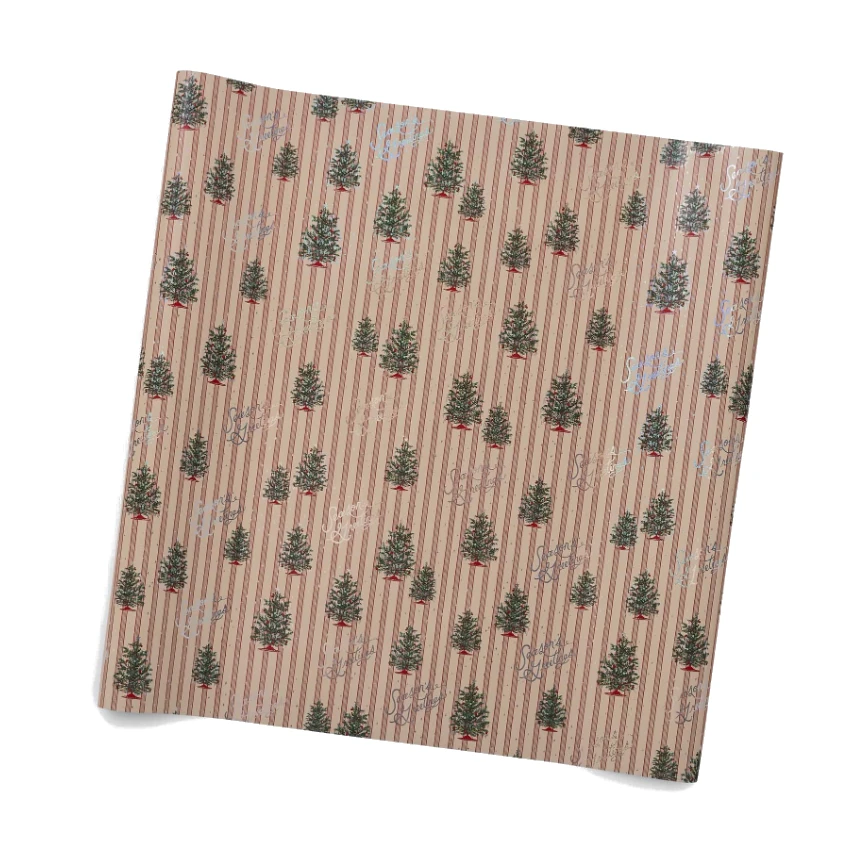 Rifle Paper Co. Tinsel Tree Christmas Wrapping Roll