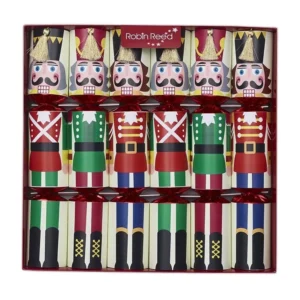 Robin Reed Racing Nutcracker Christmas Crackers (Box of 6)