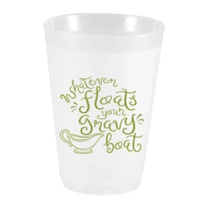 Sassy Cups Floats Your Gravy Boat Frost Flex Cups - 10 Pack