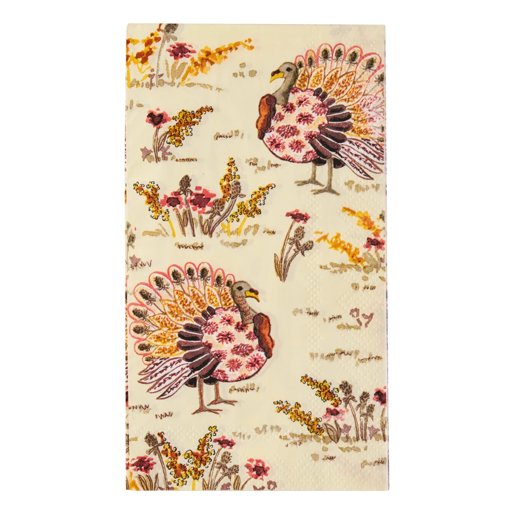 Sophistiplate Amber Harvest Guest Towels, 20 Pack