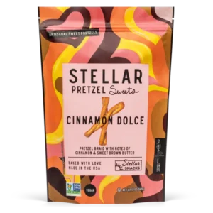 Stellar Snacks Cinnamon Dolce Pretzel Sweets, 12 Oz.