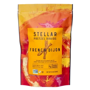 Stellar Snacks French Dijon Pretzel Braids, 12 Oz.