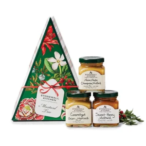 Stonewall Kitchen Holiday Bouquet Mustard Tree