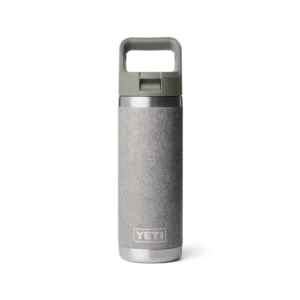 Yeti Rambler 18oz Water Bottle with Color-Matched Straw Cap - Riverhead Green