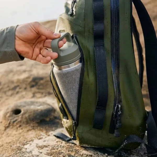 Yeti Rambler 26oz Water Bottle with Chug Cap - Riverhead Green