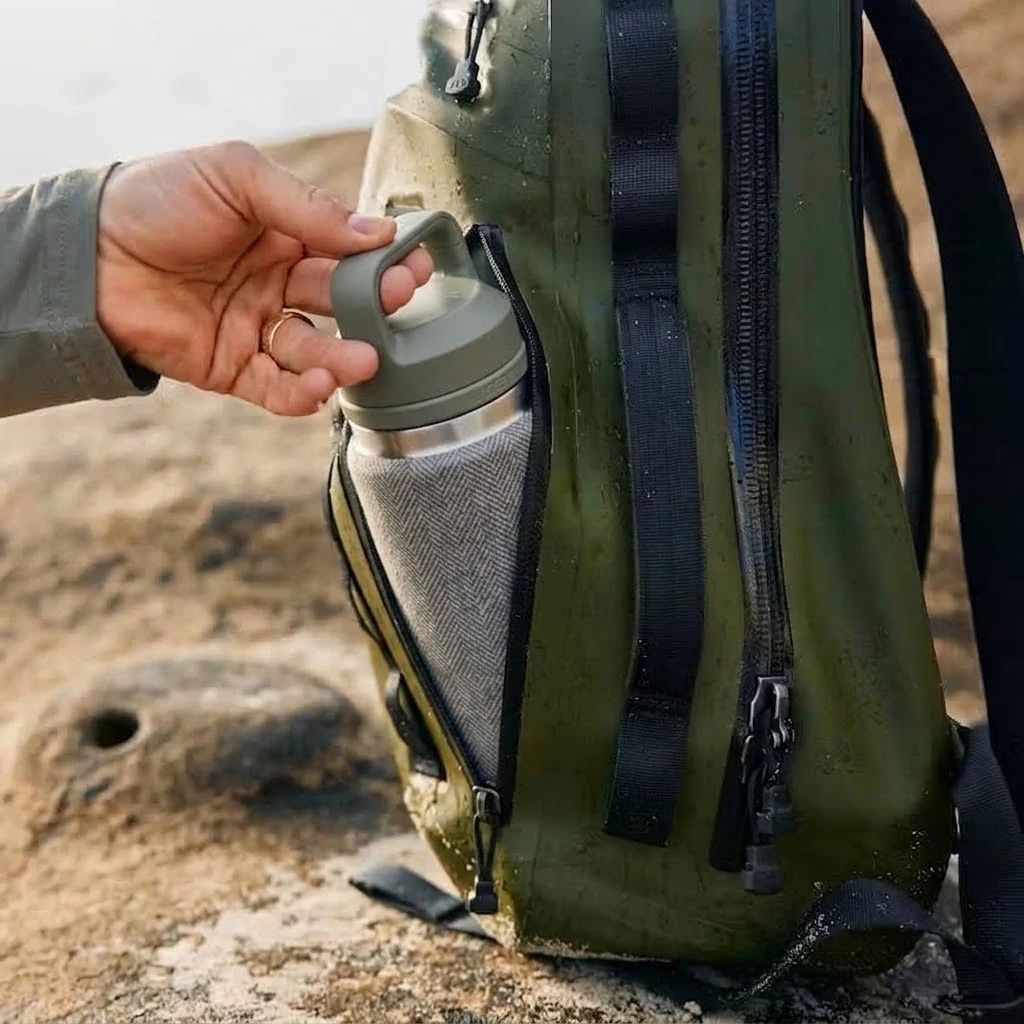 Yeti Rambler 26oz Water Bottle with Chug Cap - Riverhead Green