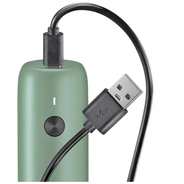 Zassenhaus Koln Rechargeable Salt or Pepper Mill - Green