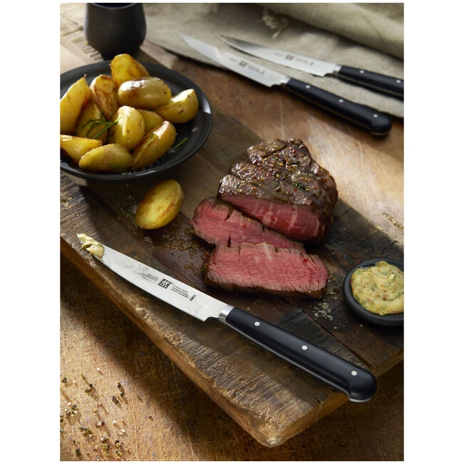 Zwilling 4-pc Porterhouse Steak Knife Set In Beechwood Box