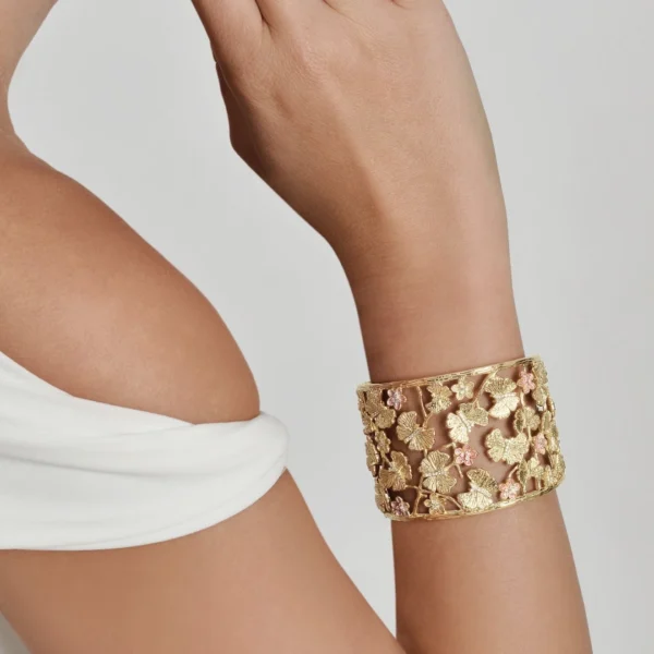 Anabel Aram Butterfly Cuff Bracelet2