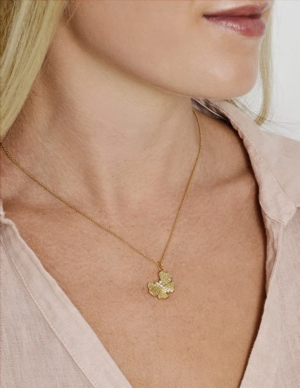 Anabel Aram Butterfly Gold Necklace2
