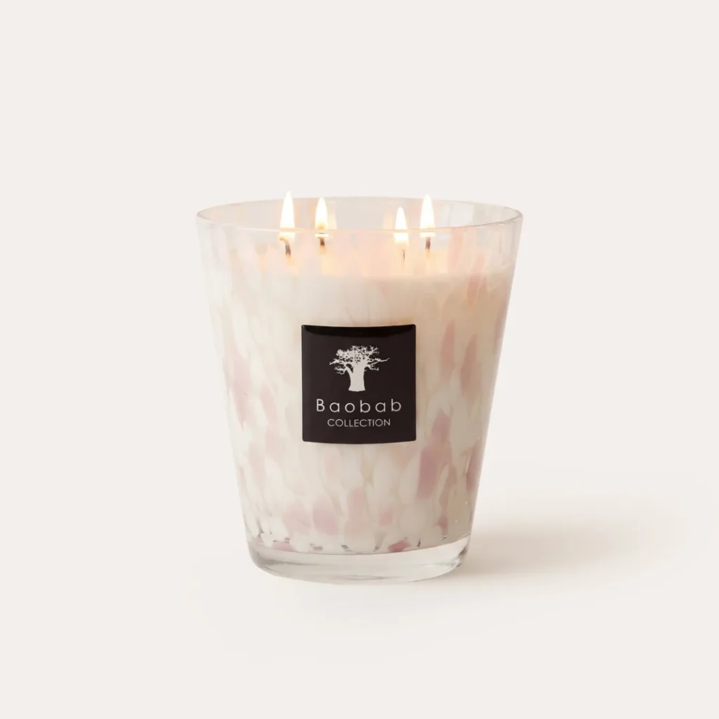Baobab White Pearls Signature Scented Candle