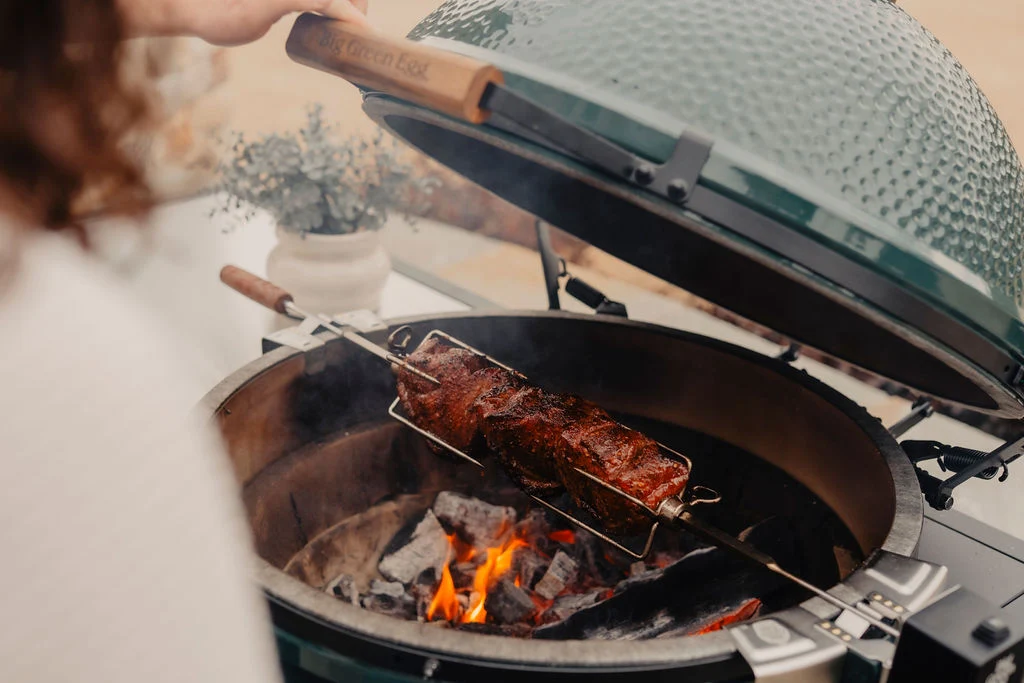 Big Green Egg XL Rotisserie2