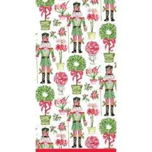 Boston International Traditional Tidings Guest Towel