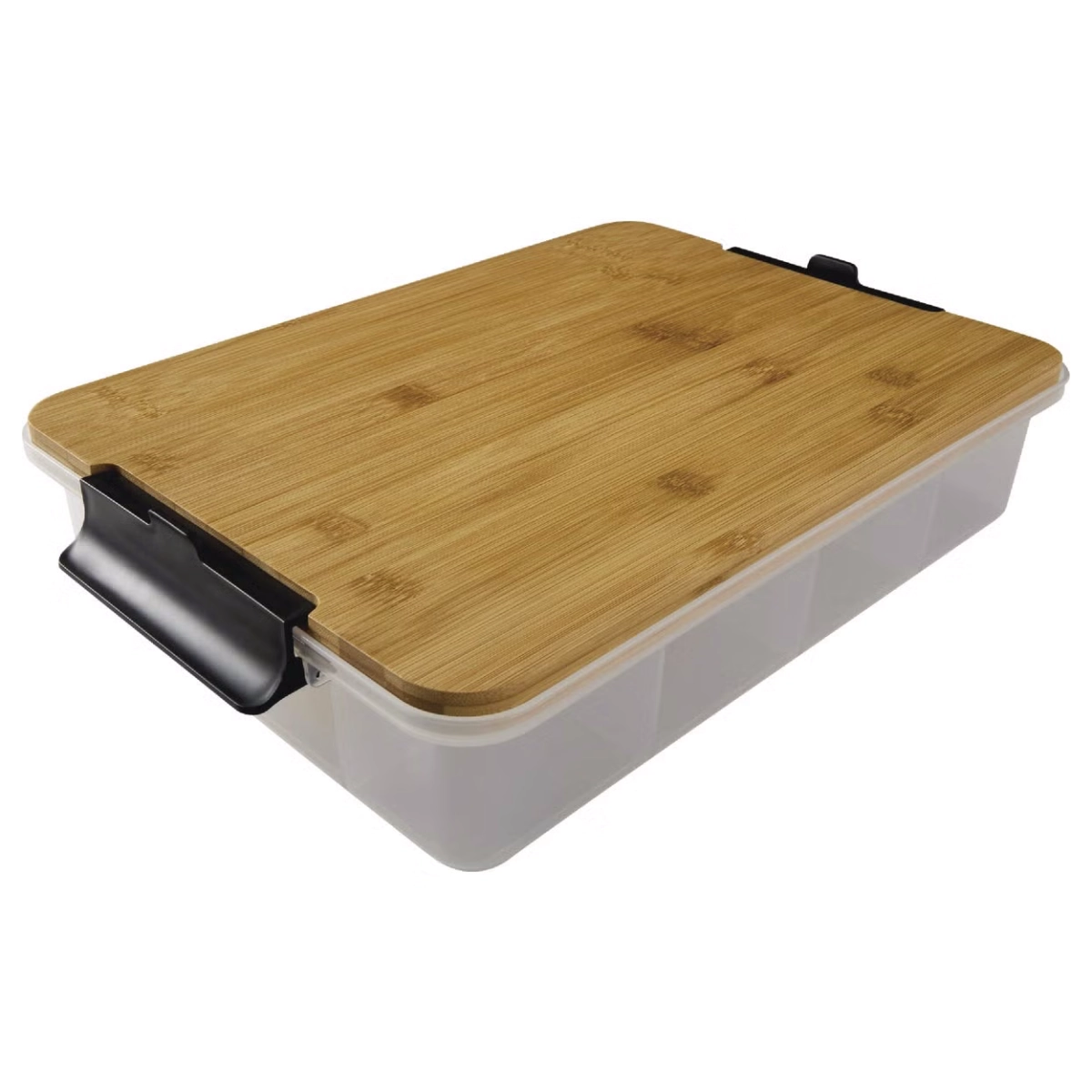 Farberware 11 x 16 Snacklebox with Bamboo Cutting Board Lid