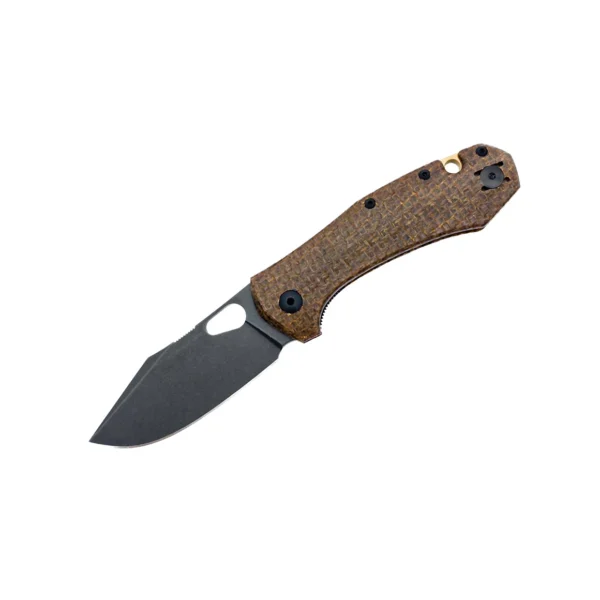 GiantMouse Atelier Knife - Burlap Micarta