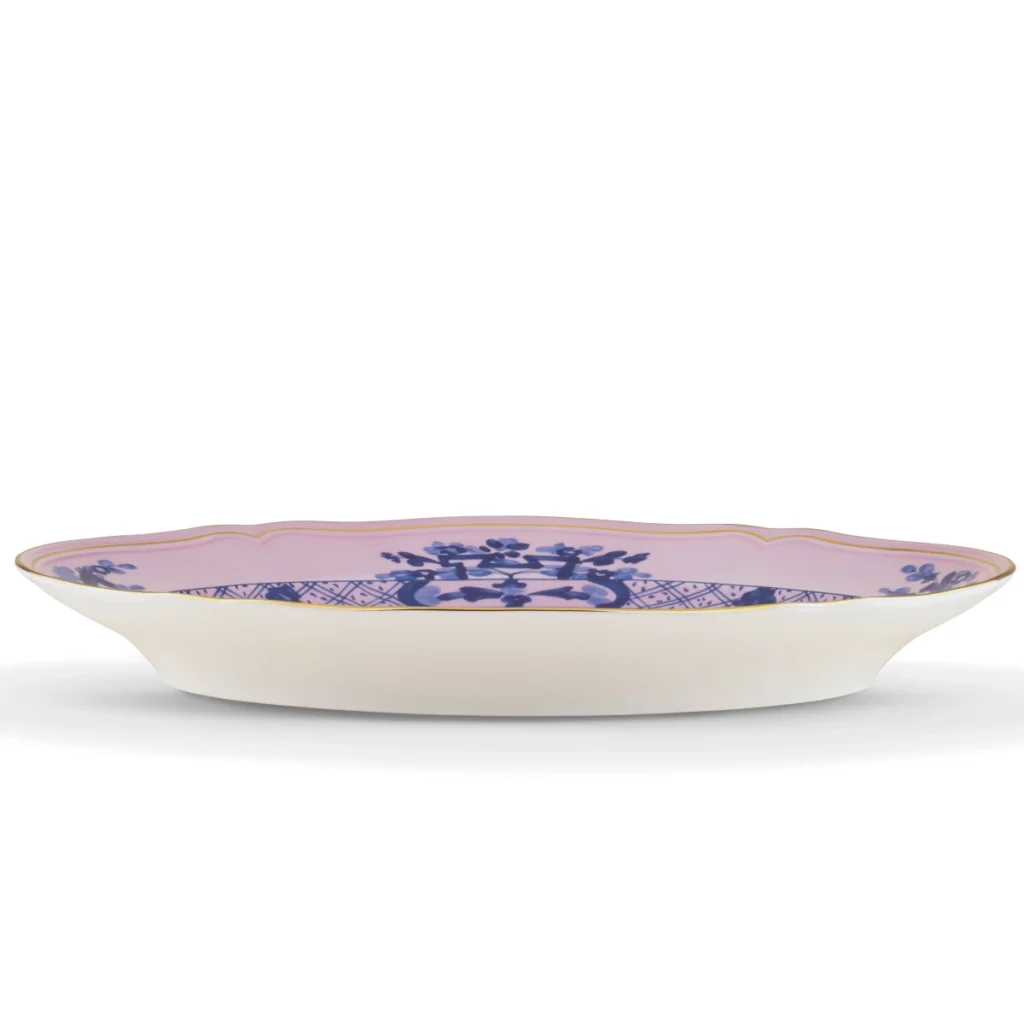 Ginori 1735 Oriente Italiano Oval Platter - Azalea2