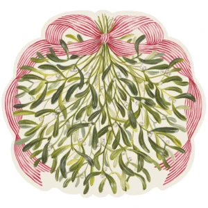 Hester & Cook Die-cut Mistletoe Placemat