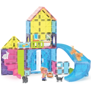 Magna-Tiles Pet Playhouse 50 Piece Set