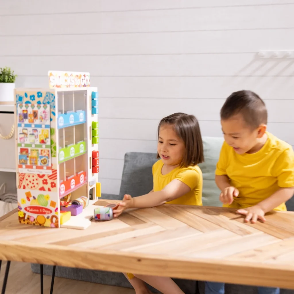 Melissa & Doug Sort, Stock, Select Wooden Vending Machine Play Set3