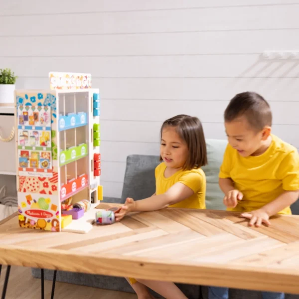 Melissa & Doug Sort, Stock, Select Wooden Vending Machine Play Set3